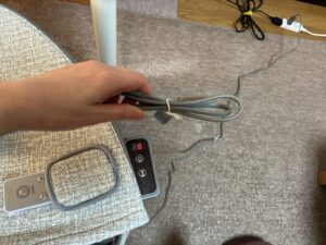 延長コードと本体コード