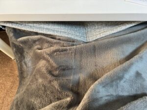 机下に設置した図