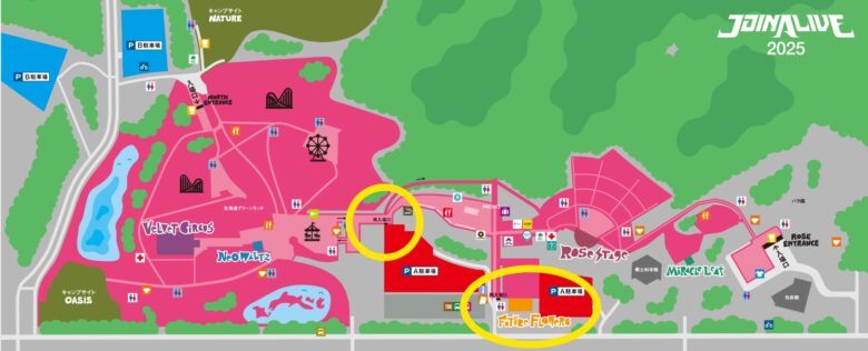 マップの再入場口