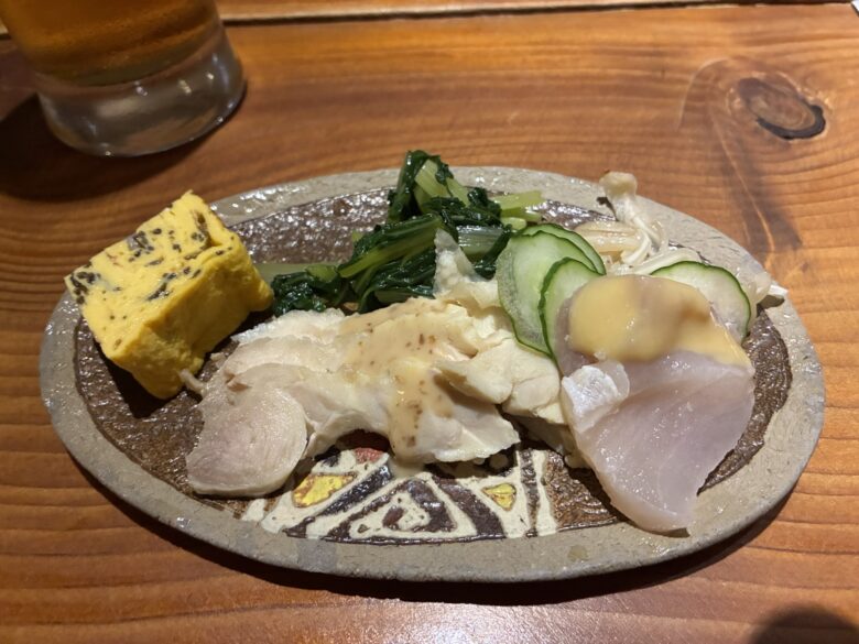 カラカラとちぶぐゎ～の噂のお通し